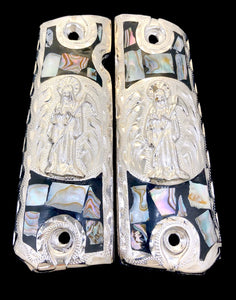 1911 • Gun Grips • Santa Muerte • Grim Reaper •  Springfield • Colt •  Super • Rock Island • Cachas Skull