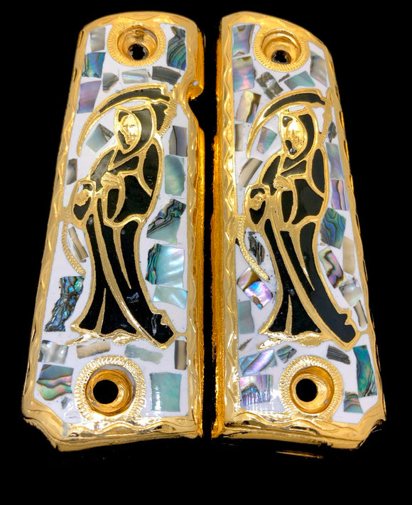 1911 • Gun Grips • Santa Muerte • Grim Reaper •  Springfield • Colt •  Super • Rock Island • Cachas
