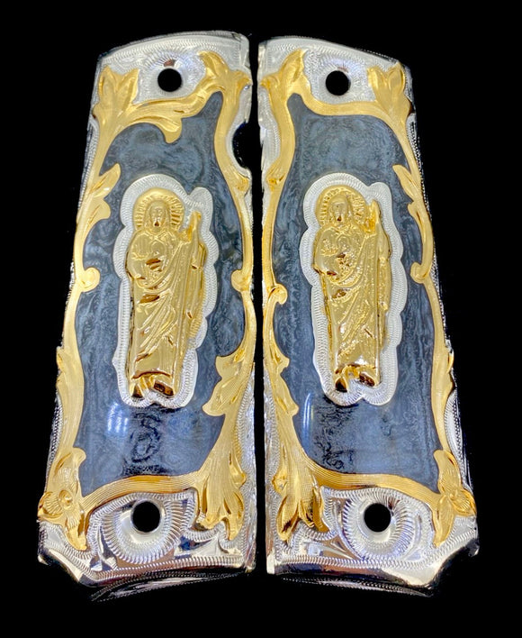 1911 • Gun Grips • St Jude San Judas •  Springfield • Colt •  Super • Rock Island • Cachas •