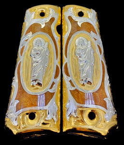 1911 • Gun Grips • St Jude San Judas •  Springfield • Colt •  Super • Rock Island • Cachas •