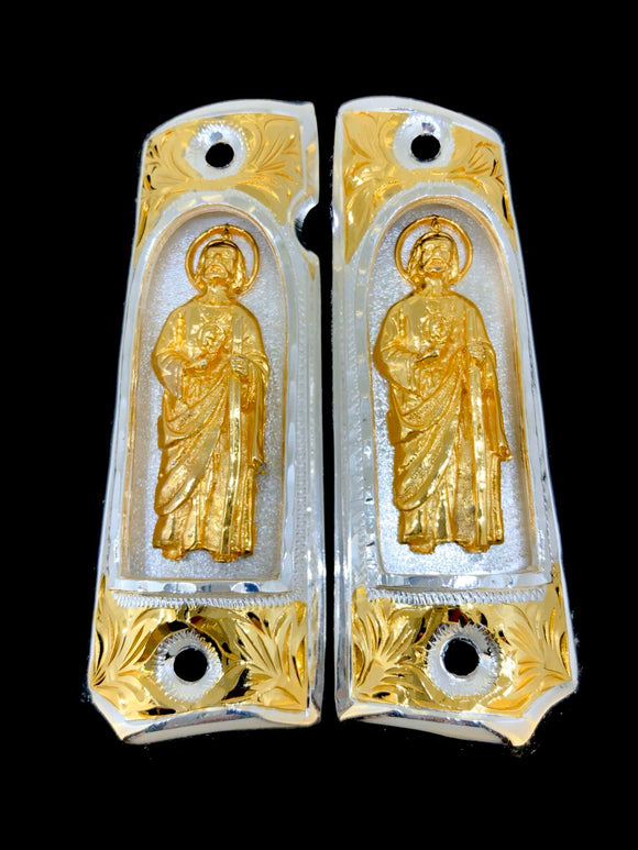 1911 • Gun Grips • St Jude • San Judas •  Springfield • Colt •  Super • Rock Island • Cachas • Capilla