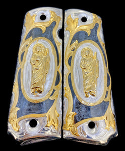 1911 • Gun Grips • St Jude San Judas •  Springfield • Colt •  Super • Rock Island • Cachas •