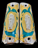 1911 • Gun Grips • St Jude San Judas •  Springfield • Colt •  Super • Rock Island • Cachas •