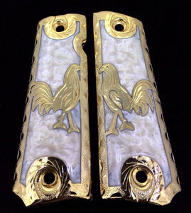 1911 Gun Grips Rooster colt taurus springfield rockisland ruger super 38 45