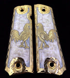 1911 Gun Grips Rooster colt taurus springfield rockisland ruger super 38 45